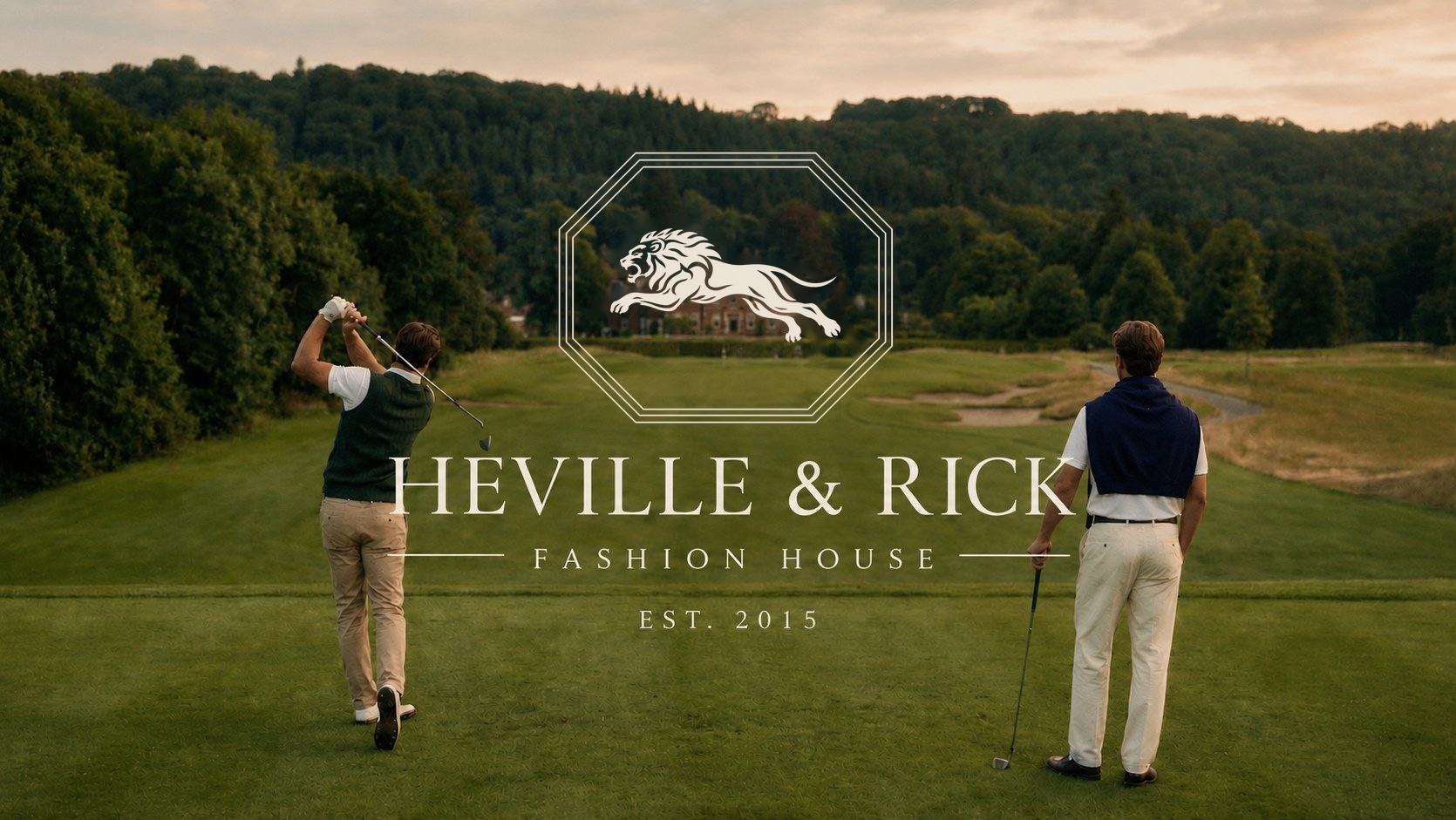The Heville & Rick lion in its octagon, from the house&rsquo;s years as a fashion house